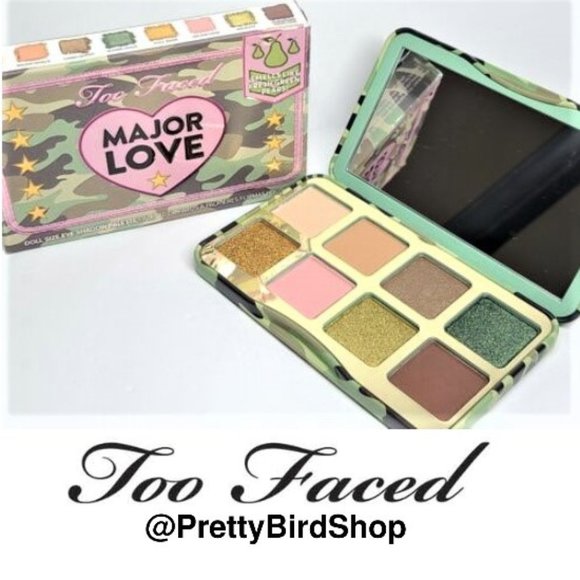 TOO FACED palette Major Love 8 eye shadow NIB - Picture 5 of 6